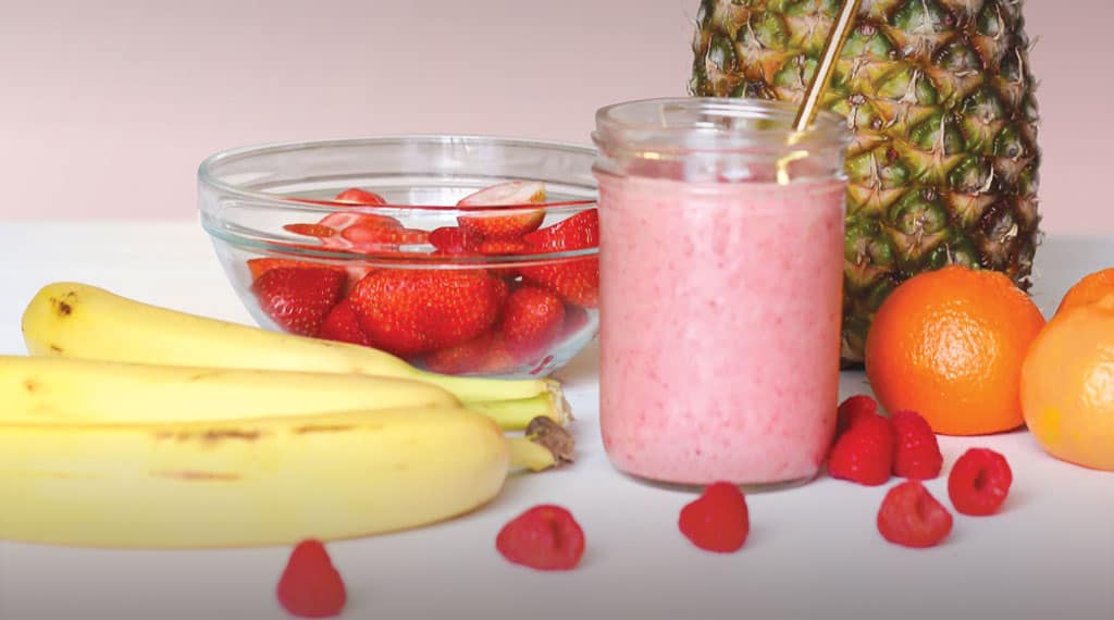 Fresh healthy meal bowl with colorful vegetables, fruits, and grains representing perfect nutrition for a healthy life.