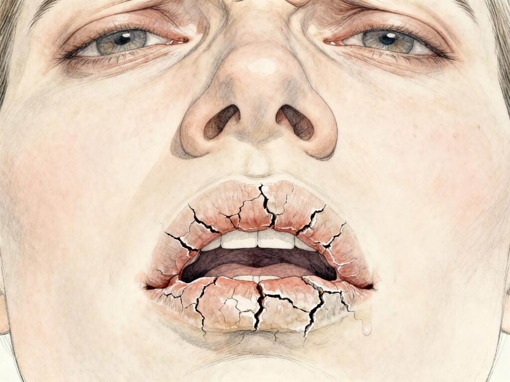 Dark Yellow or Strong-Smelling Urine indicates dehydration